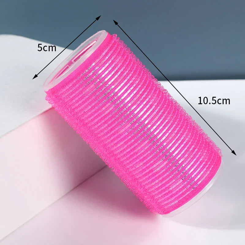 1pc Large Self-Adhesive Hair Rollers Hairdressing Home Use DIY Magic Styling Roller Roll Curler Hair Women Beauty Tools 3 Styles