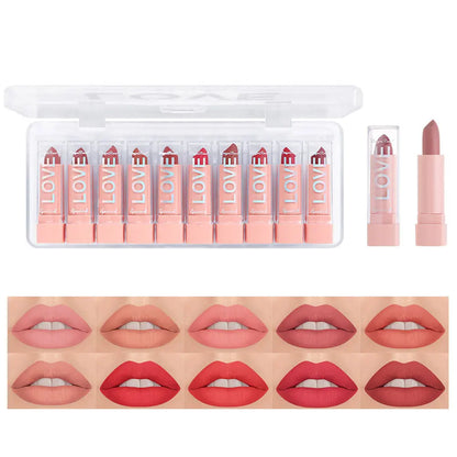 Matte Lip Gloss Set.