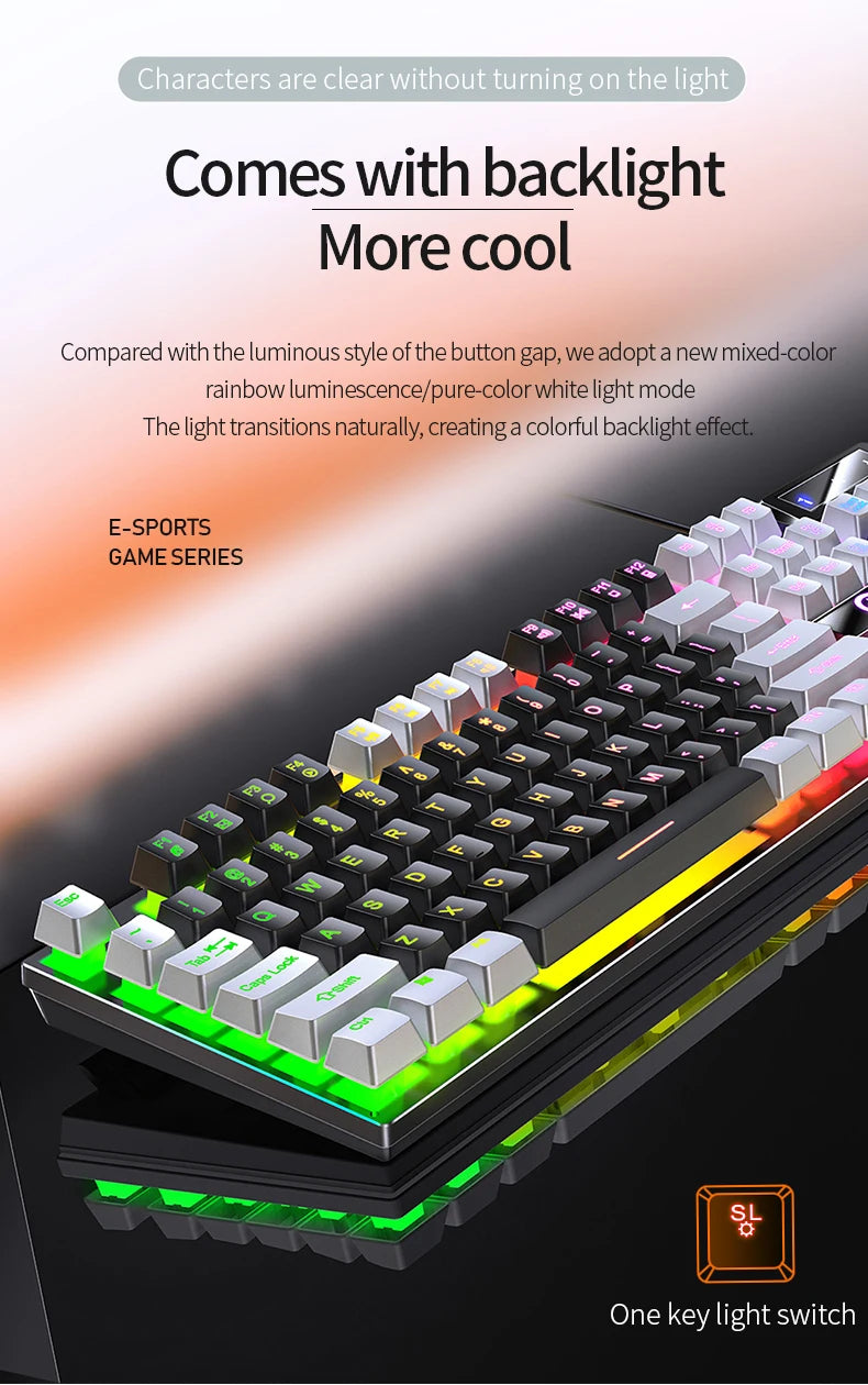 RGBs Mechanical Gaming Keyboard.