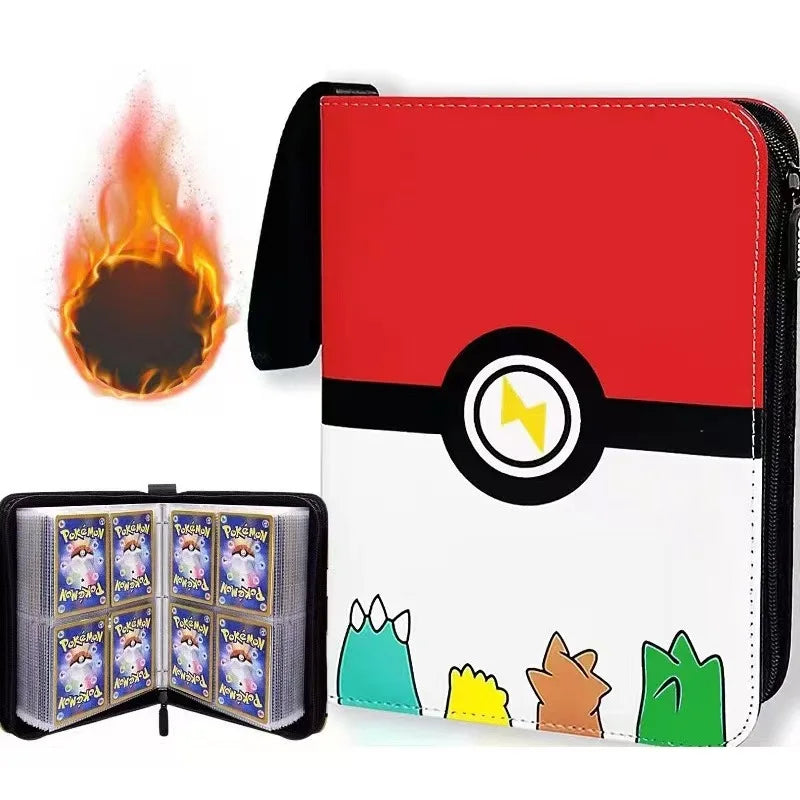 400 Pockets Anime Peripheral Pokemon Game Collection Card Book multiple styles Storage card holder Exquisite Kawaii Boy Toy Gift