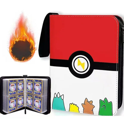 400 Pockets Anime Peripheral Pokemon Game Collection Card Book multiple styles Storage card holder Exquisite Kawaii Boy Toy Gift