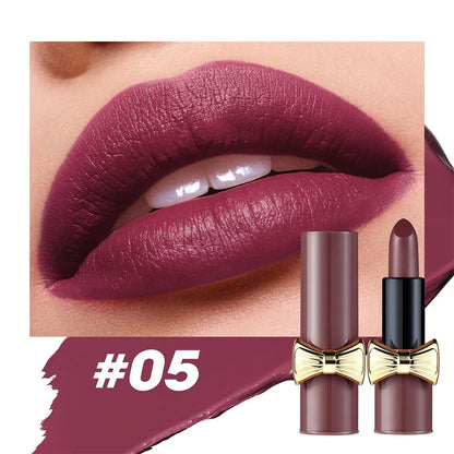 Bowknot Nude Matte Lipstick.