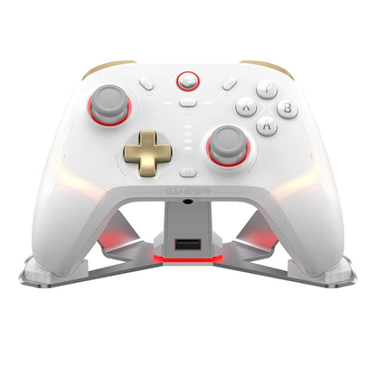 GameSir Cyclone 2 Wireless Pro Controller, Hall Effect Joysticks, Bluetooth Gamepad for Nintendo Switch, iPhone, Android & PC