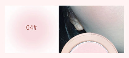 HerorangeHR402 Serbuk Serbuk Monokrom Kalis Air Panjang Tahan Lama Plat Peach Orange Kabus Lembut Lembut Matte Semulajadi Blush