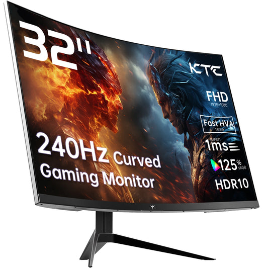 32" 240Hz Curved Monitor.