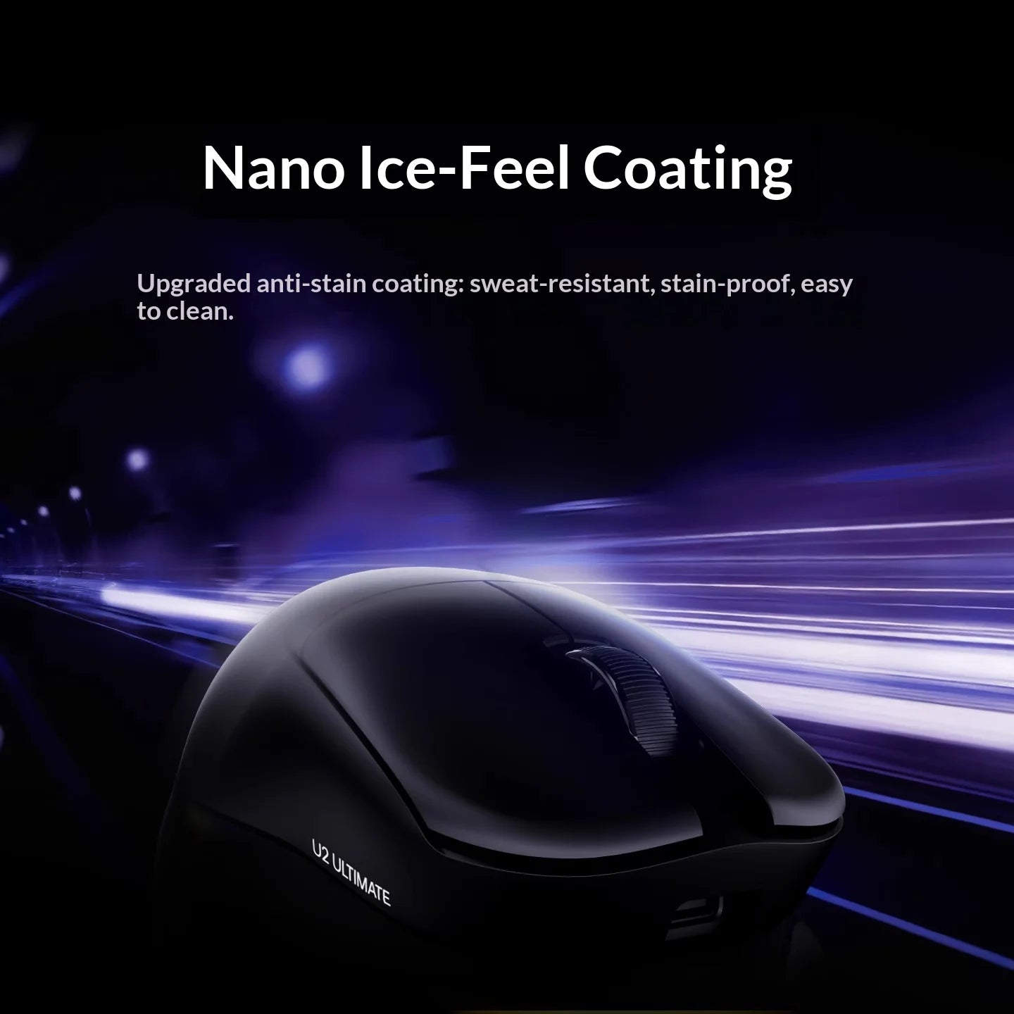 ATK Blazing Sky U2V2 Lightweight Gaming Mouse 39g 3 Mode Wireless with Paw3950 8000Hz Paw3395 for FPS Gamers PC Accessories