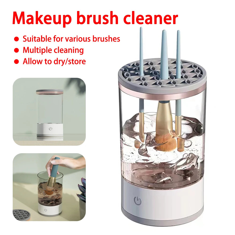 Electric Brush Cleaner.