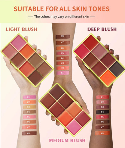 Cream Blush & Highlighter Palette