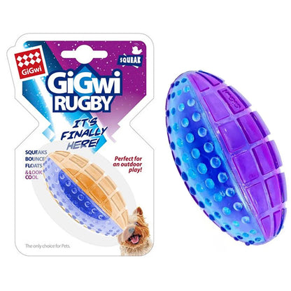Pet Dog Puppy Squeaky Chew Toys Sound Pure Natural Non-toxic Rubber Outdoor Play Small medium Dogs Funny Ball for Dog Supplies