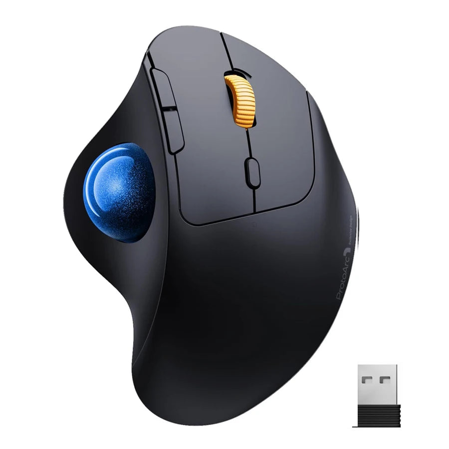 EM04 Ergonomic Trackball Mouse
