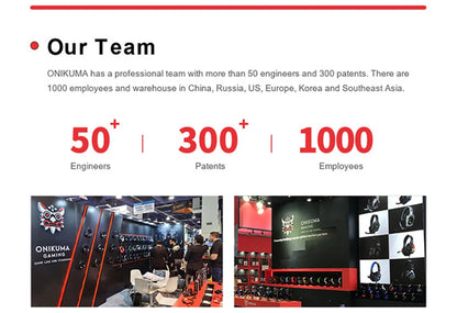 ONIKUMA RGB Gaming Headset with Cat Ears 🎮🐱