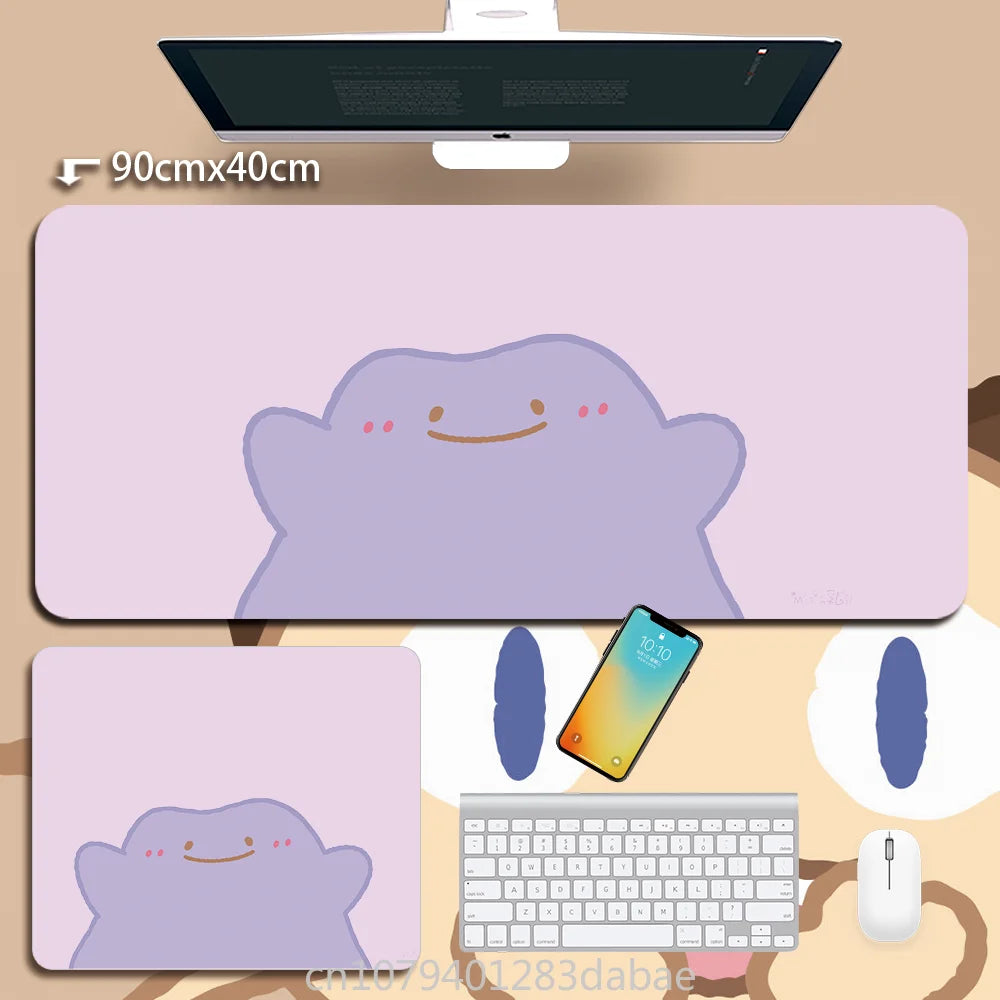 Leather Pokémon Pikachu Keyboard Pad Boy Girl Super Handsome Table Mat Cute Table Mat Computer Accessories PC Game Mouse Pad