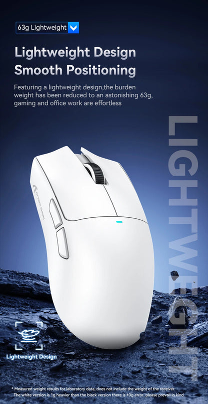 Attack Shark X11 X11SE Wireless Gaming Mouse,1000 Hz,2.4G RGB Optical Mouse,16000 DPI,Ergonomic Computer Mice for PC Laptop Mac