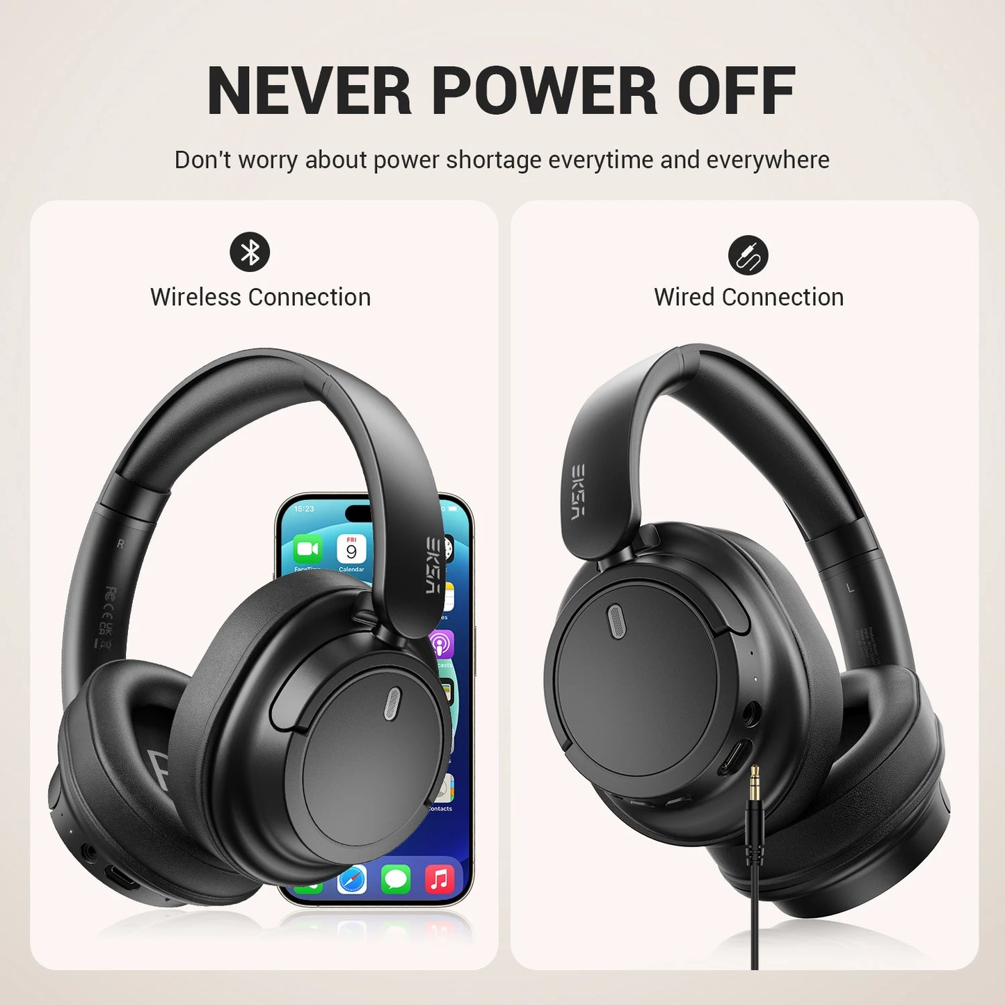 Wireless Over Ear Headphones