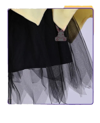 TAKARA TOMY Pokemon Mimikyu Cosplay Costume Anime Cartoon Cute Women Kigurumi Cloak Dress Halloween Outfit Cloak for Adult