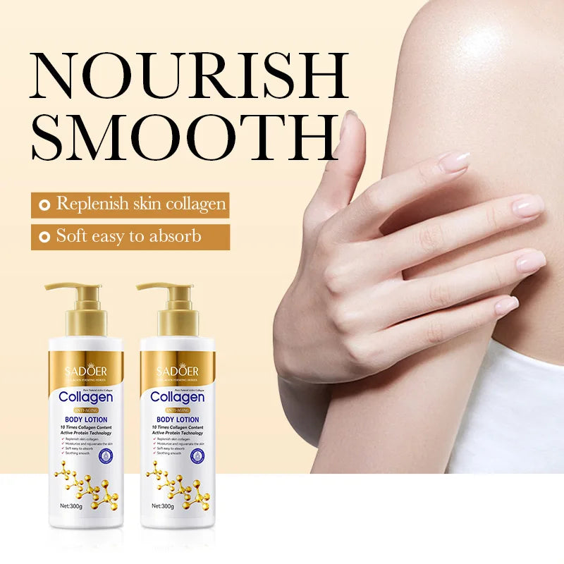 SADOER Collagen Firming Body Lotion: 10 Times Collagen Anti-Aging Hydrator
