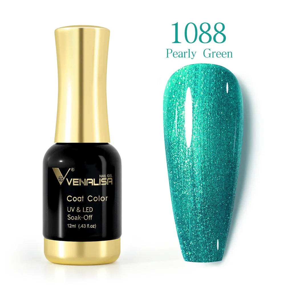 VENALISA Nail Gel Varnish TPO FREE Soak Off UV LED Organic Odorless Enamels Nail Art Colors 12ml 120Colors UV Gel Nail Polish