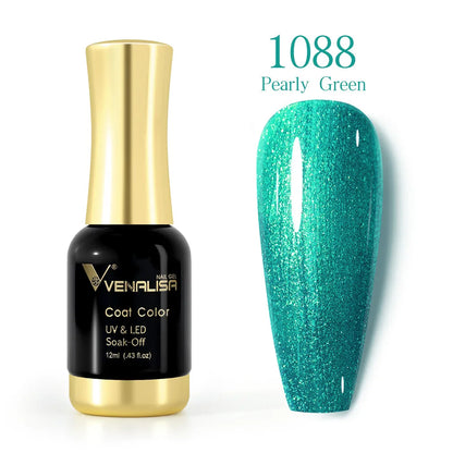 VENALISA Nail Gel Varnish TPO FREE Soak Off UV LED Organic Odorless Enamels Nail Art Colors 12ml 120Colors UV Gel Nail Polish