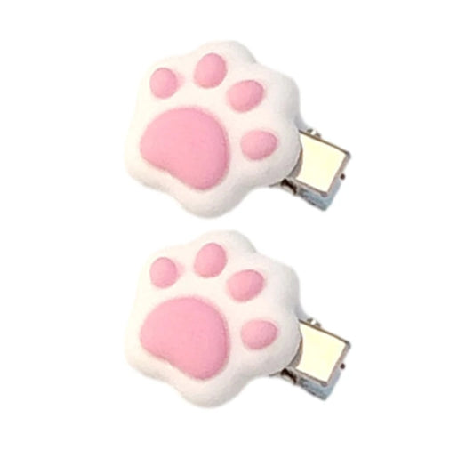 Mini Cat Paw Hair Clips.
