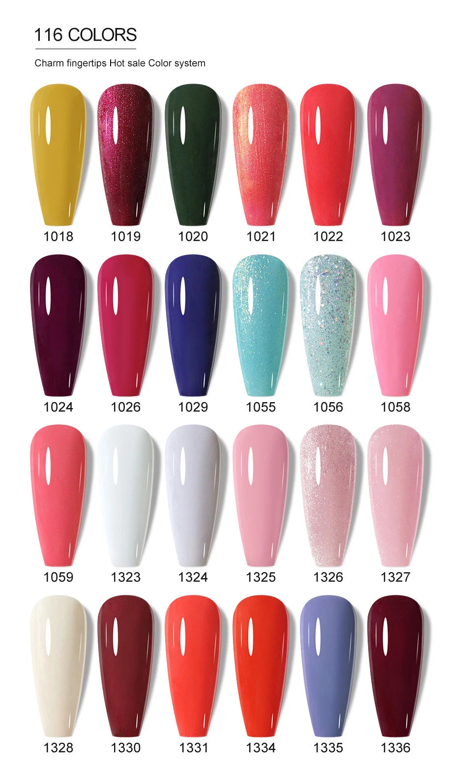 Clou Beaute 10/12/20/24pcs Gel Nail Polish Set Color 15ml White Glass Bottle Nail Art Kit Semi Permanent Gellack Nail Varnish