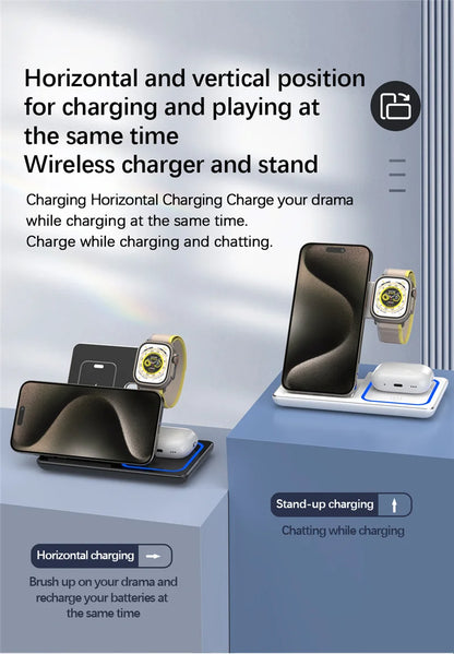 3-in-1 Wireless Charger.