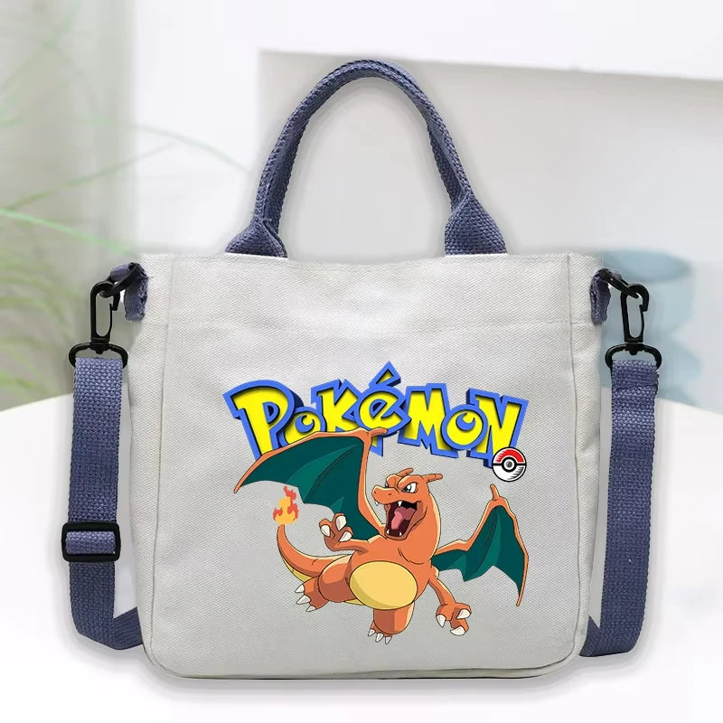 Pokemon Large Canvas Tote Bag