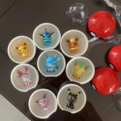 New in Stock Genuine Funism Pokémon Eevee Little Adventure Mini Figure Ornament  Animation Peripheral Gift