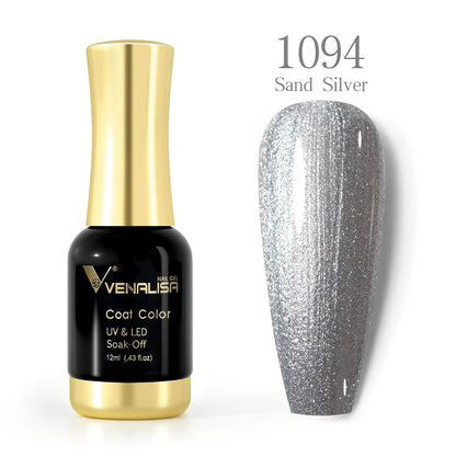 VENALISA Nail Gel Varnish TPO FREE Soak Off UV LED Organic Odorless Enamels Nail Art Colors 12ml 120Colors UV Gel Nail Polish
