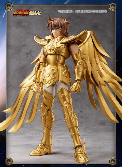 Original BLOKEES Saint Seiya Sagittarius Seiya Pegasus Aiolos Tenma Pegasus Action Figure Toy Assembly Figure Toys Gift