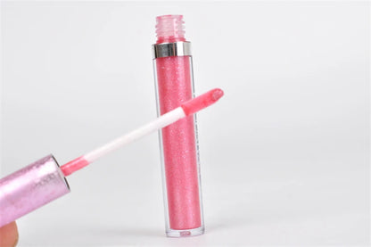 6 Colors Waterproof Nude Pink Glitter Lipstick Makeup Long Lasting Velve Red Sexy Shimmer Lipsticks Cosmetics Beauty