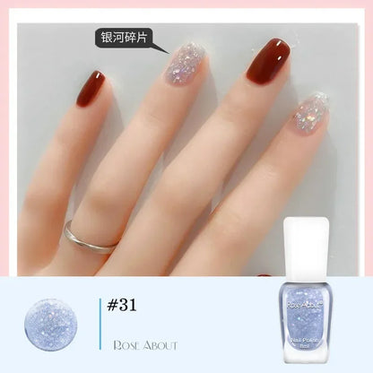 40 Colors Water-Based Nail Polish