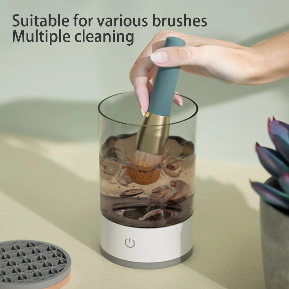 Electric Brush Cleaner.