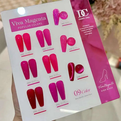 9/22pcs Venalisa Gel Polish Set Hot Selling Pink Pitaya Colors For Nail Salon Whole Set Lacquer UV Gel Enamel Kit Long Lasting