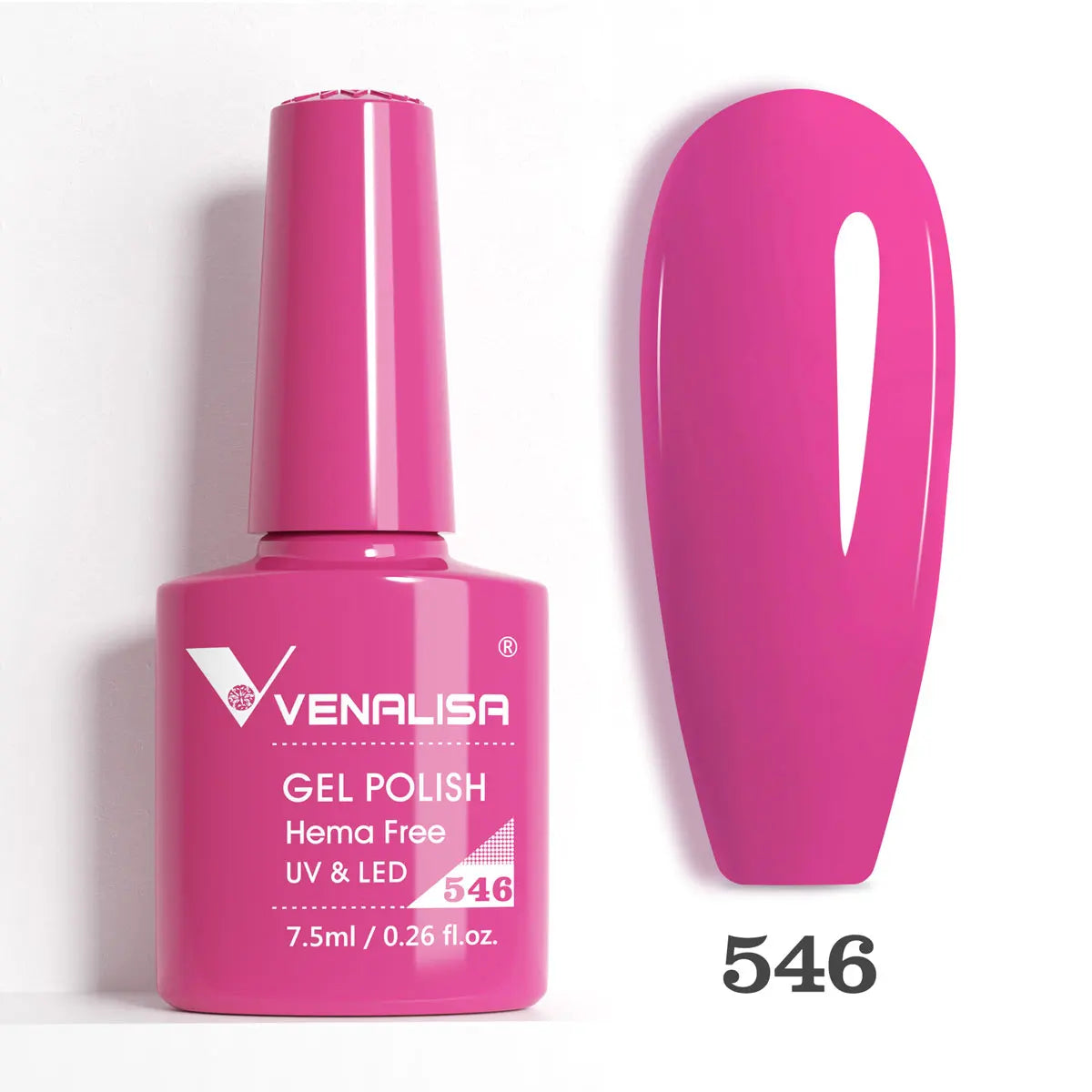 Venalisa VIP5 Nail Gel Polish HEMA/TPO FREE Full Coverage Beautiful Semi Permanent Soak Off UV LED Gel Nail Polish Gel Lacquer