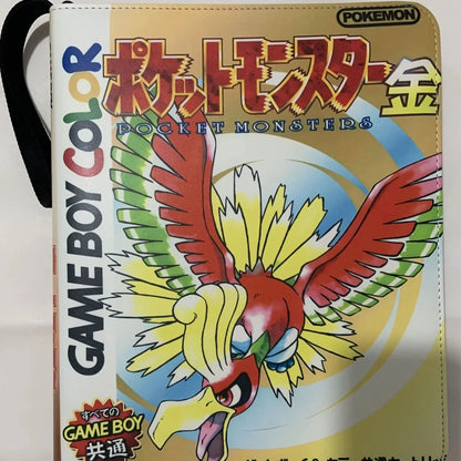 Pikachu Cartoon Anime Battle Card Booklet Zipper
