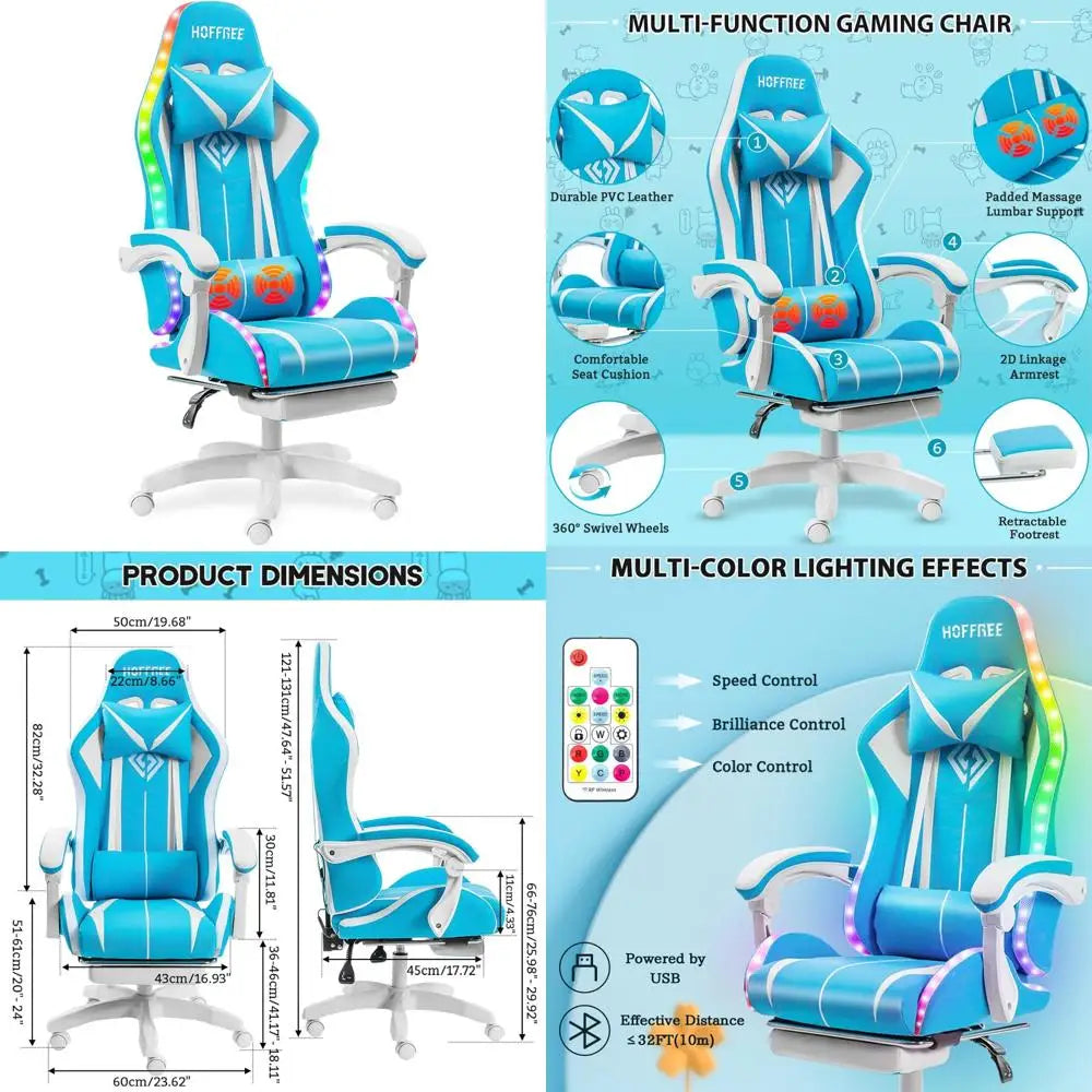 NeoPulse LED Gaming Chair
