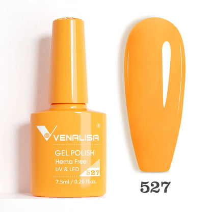 Venalisa VIP5 Nail Gel Polish HEMA/TPO FREE Full Coverage Beautiful Semi Permanent Soak Off UV LED Gel Nail Polish Gel Lacquer
