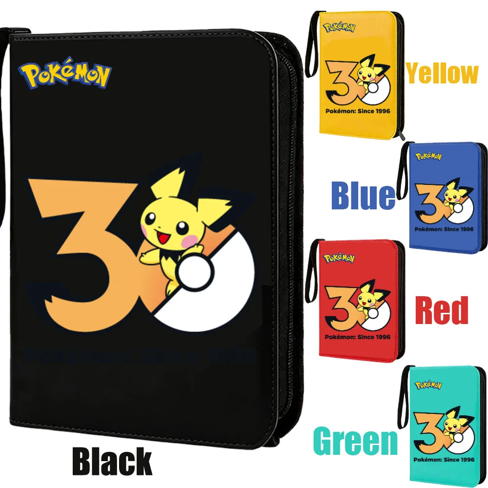 Pokemon 30th Anniversary 400 Zipper Album Card Storage Book