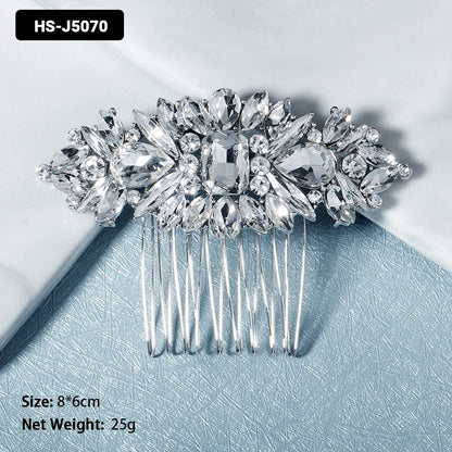 Crystal Bridal Hair Comb.