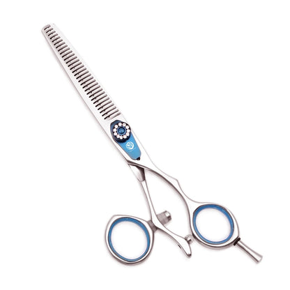 Professional Hairdressing Scissors 5.5" 6" Purple Dragon JP 440C Swivel Thumb Hair Cutting Scissors Barber Thinning Shears Z9019