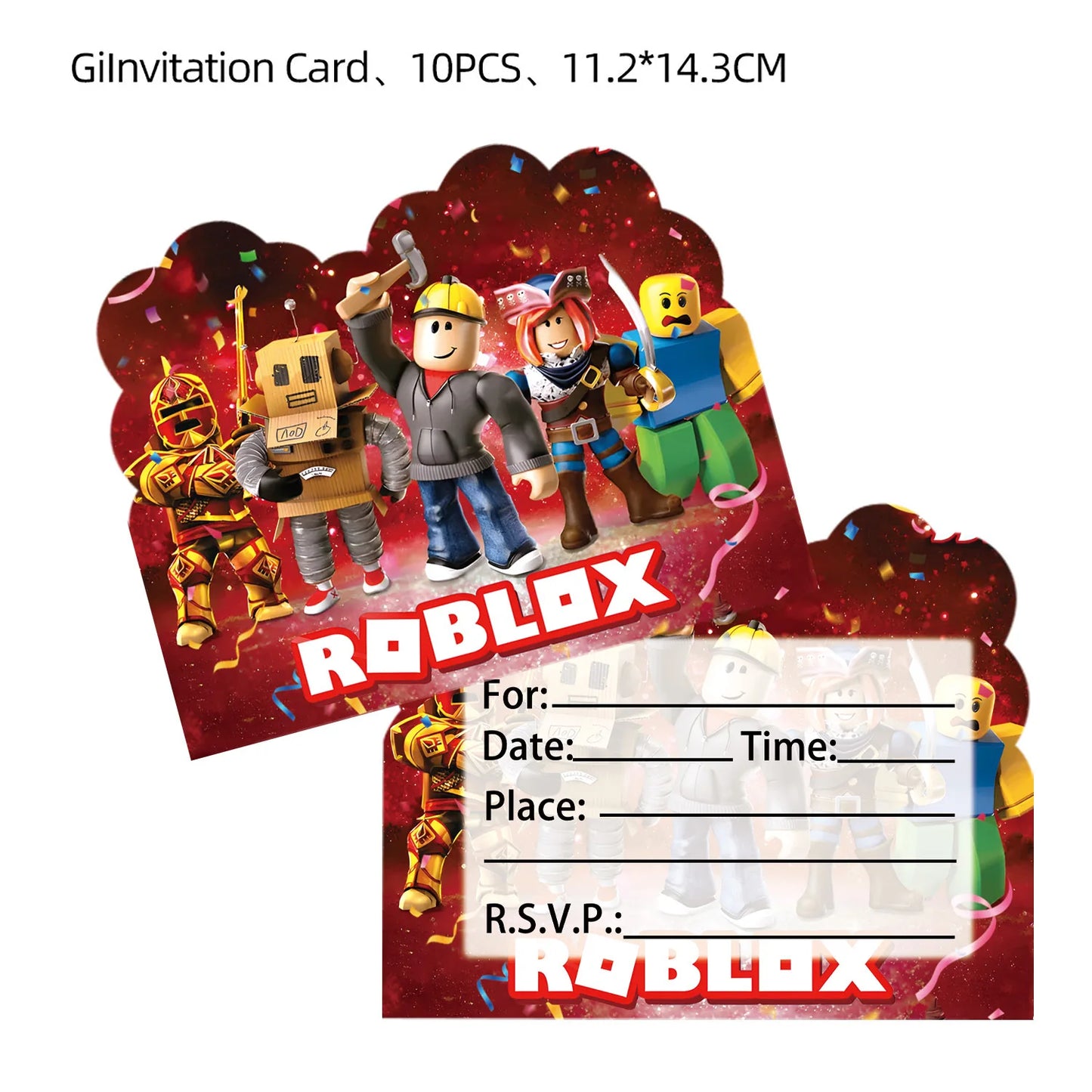 Roblox Party Decor Set 1