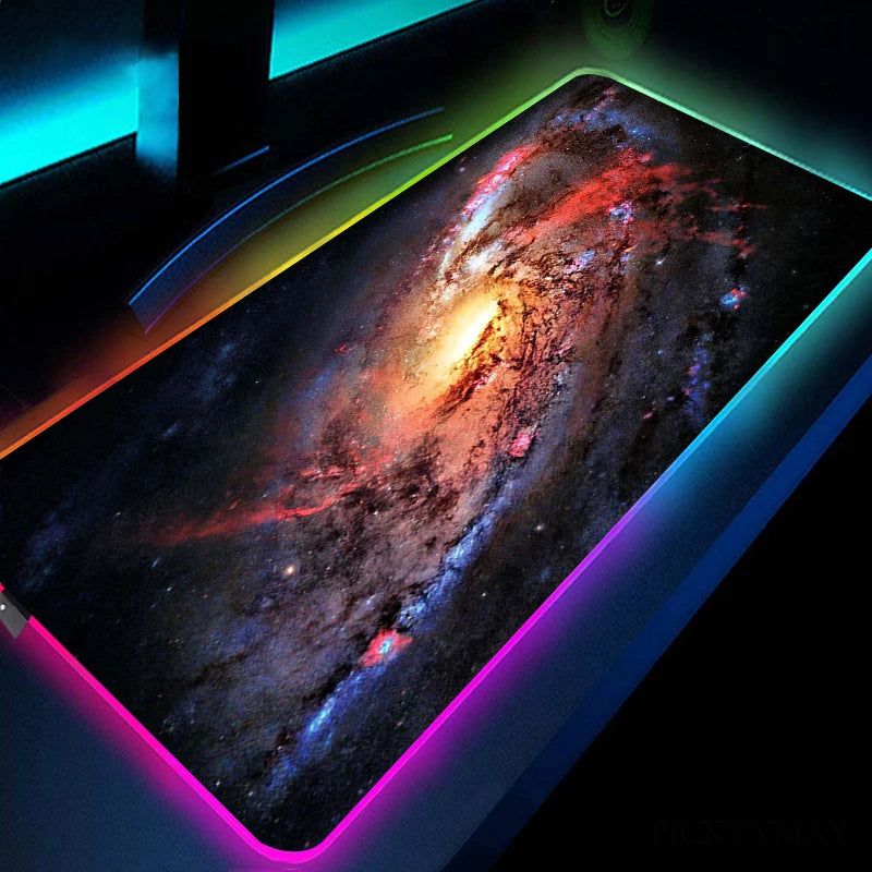 CosmicGlow RGB Desk Mat