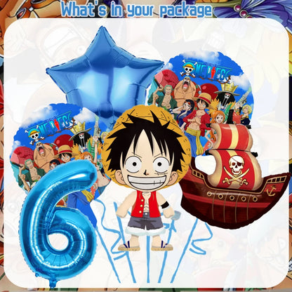 One Piece Sanji & Nami Birthday Party Tableware Set 🎉🏴‍☠️