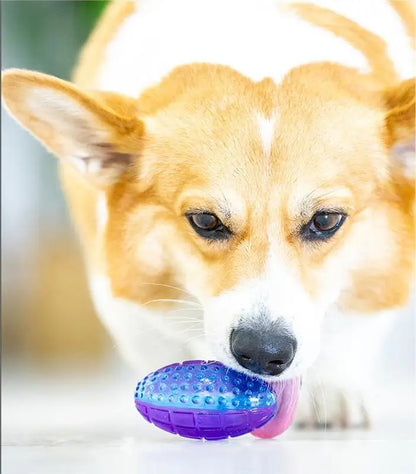 Pet Dog Puppy Squeaky Chew Toys Sound Pure Natural Non-toxic Rubber Outdoor Play Small medium Dogs Funny Ball for Dog Supplies