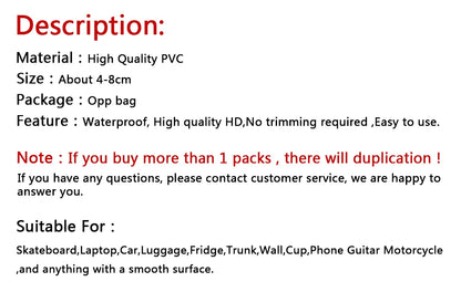 One Piece Sticker Face