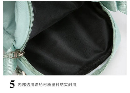Cartoon Pokemons Gengar Phone Crossbody Bag Pikachus Squirtle Charmander Shoulder Bags Boy Girl Anime Outdoor Sport Chest Packs