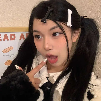 Cute Bone Hair Clip.
