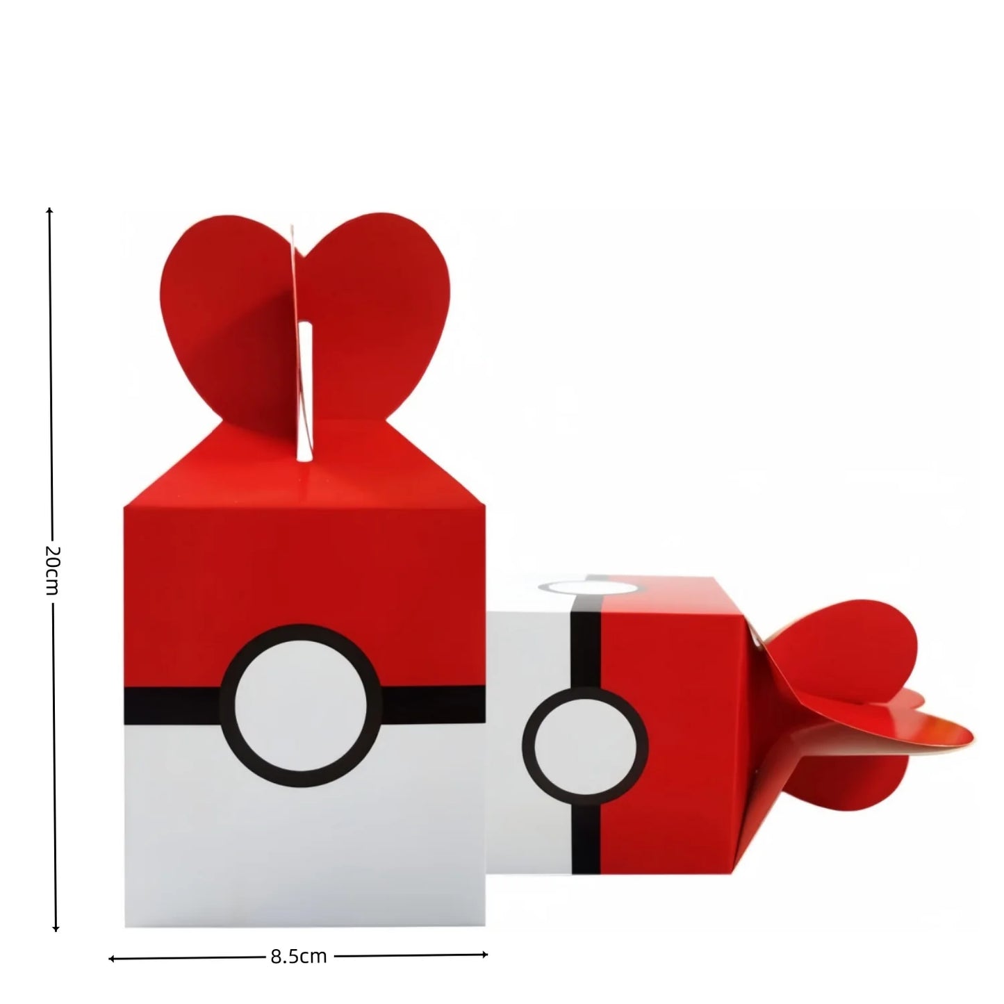Pokemon Popcorn Box Birthday Decor Pikachu Gift Box Poke Ball Cookies Chocolate Candy Box Baby Shower Kids Gifts Party Supplies