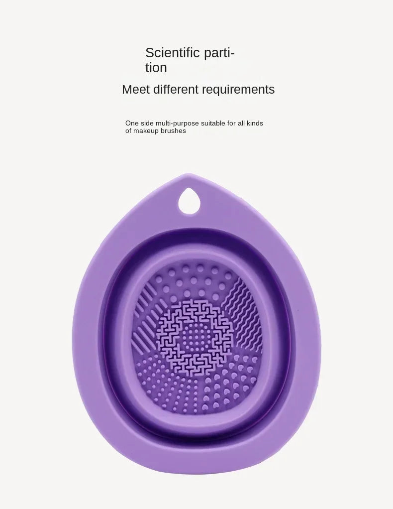 Silicone Brush Cleaning Bowl.