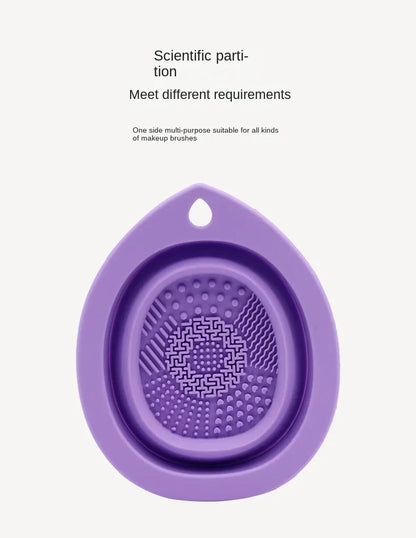 Silicone Brush Cleaning Bowl.